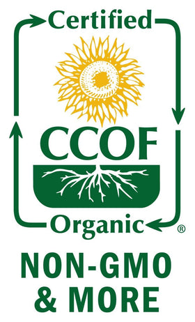 Organic certification seal on North Coast Roasting Ultra Dark