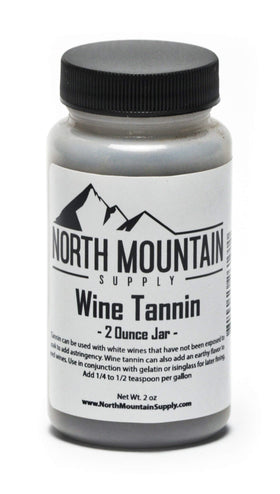 North Mountain Supply WT-2oz wine tannin jar preserves freshness for better wine flavor