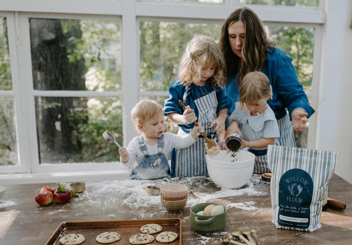 Northshore Willow and Oak Willow Flour—fine texture supports easy recipe swaps