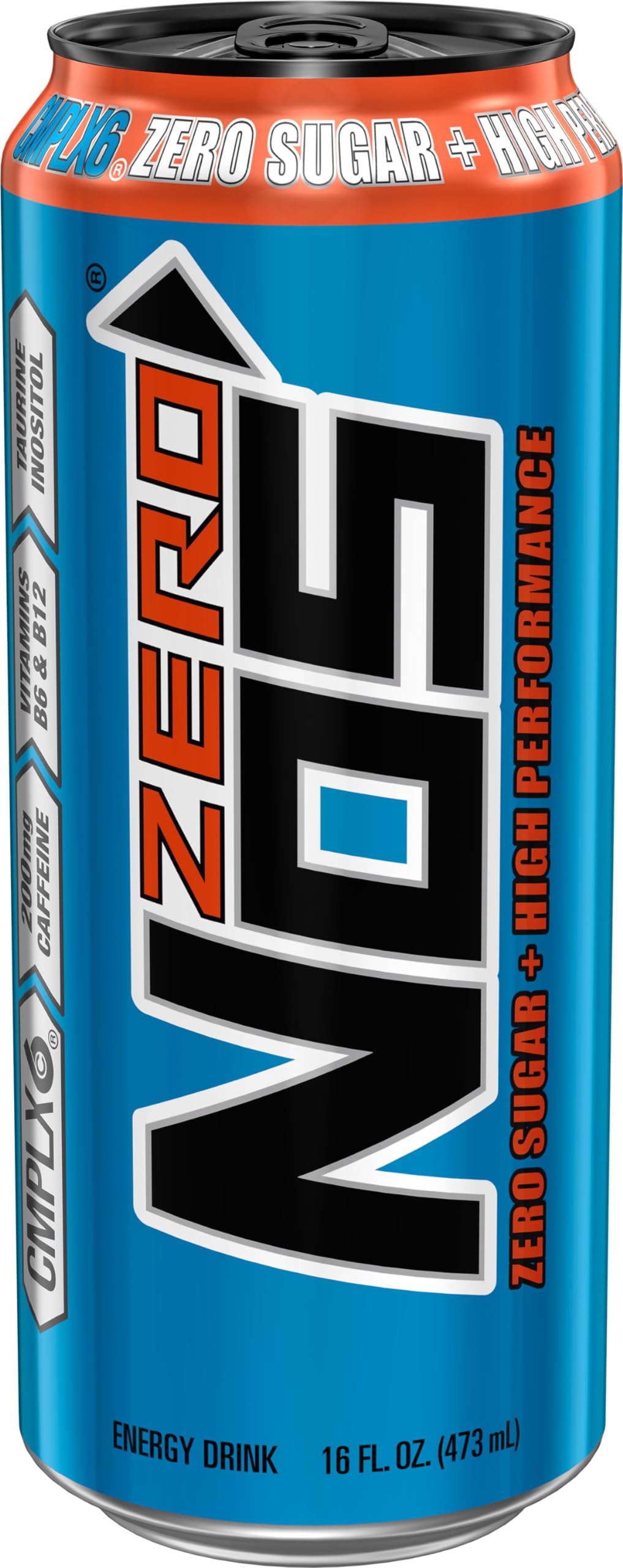NOS Zero Sugar fridge pack, 15-pack for easy stocking and on-the-go energy