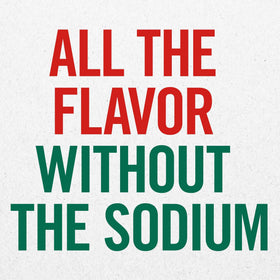 NoSalt original sodium-free salt pack display on kitchen shelf