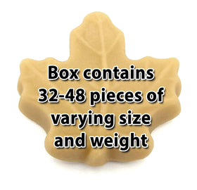 Nova Maple Candy sugar-leaf shapes highlight the brand's premium, all-natural maple candy.