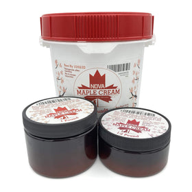 Nova Maple Cream on toast demonstrates creamy spreadability for breakfast indulgence.
