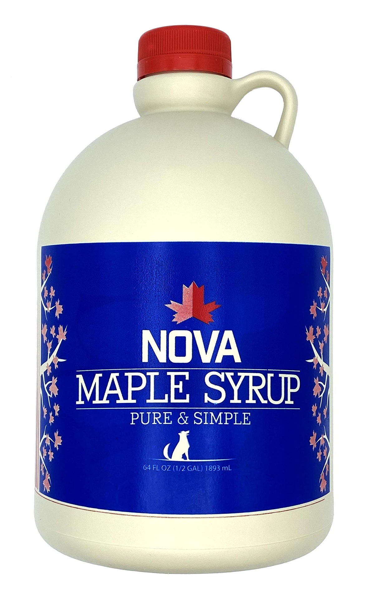 Nova Maple Syrup bottle pour shows smooth drizzle for pancakes and desserts