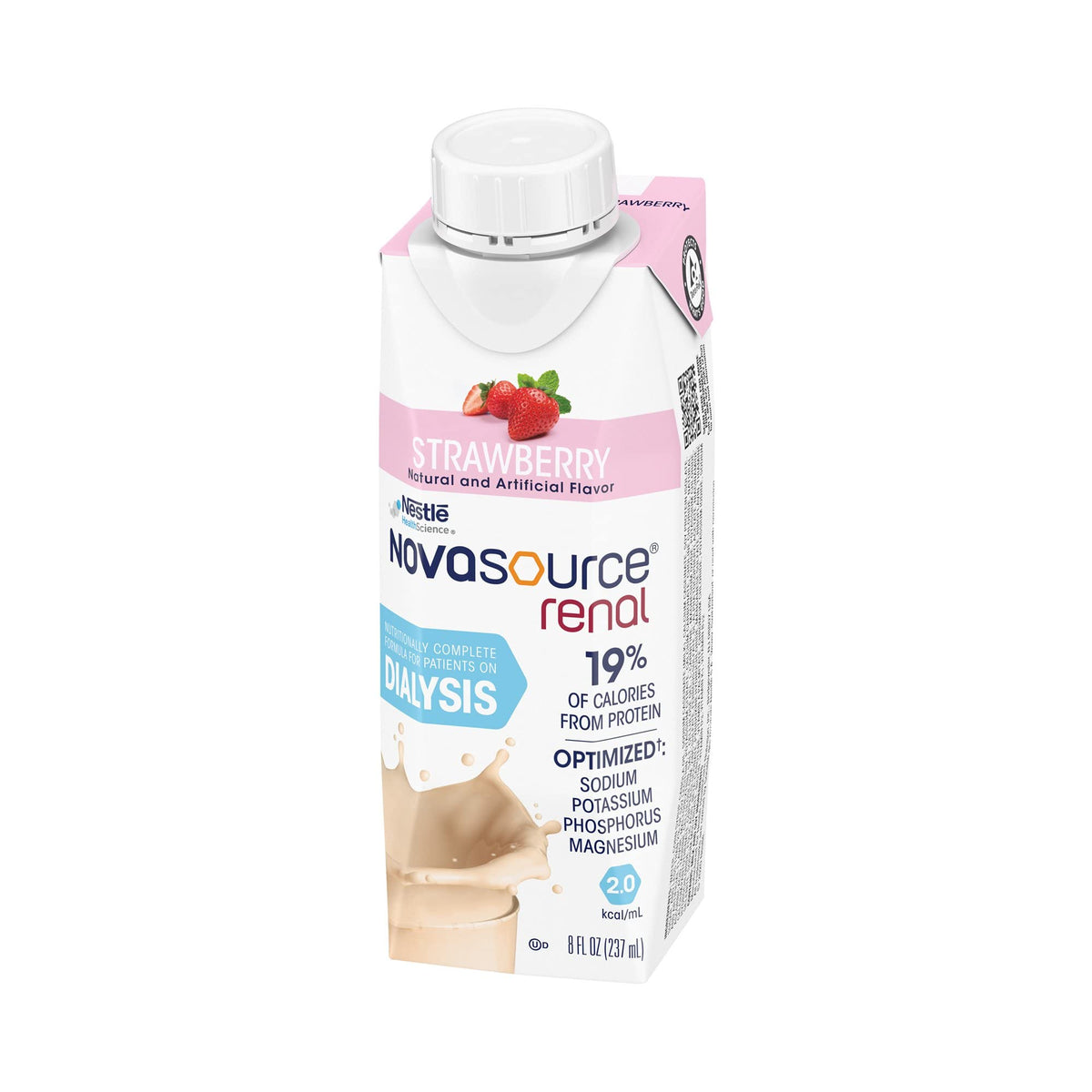 NovaSource Renal 24-cartons pack demonstrates bulk option for consistent dietary plan