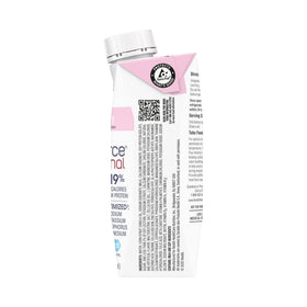 NovaSource Renal Strawberry carton nutrition panel highlights high protein and balanced minerals