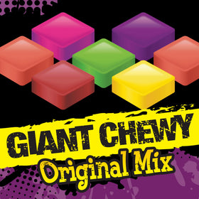Now and Later Giant Chewy Apple Chews with tart sweetness for snacking.