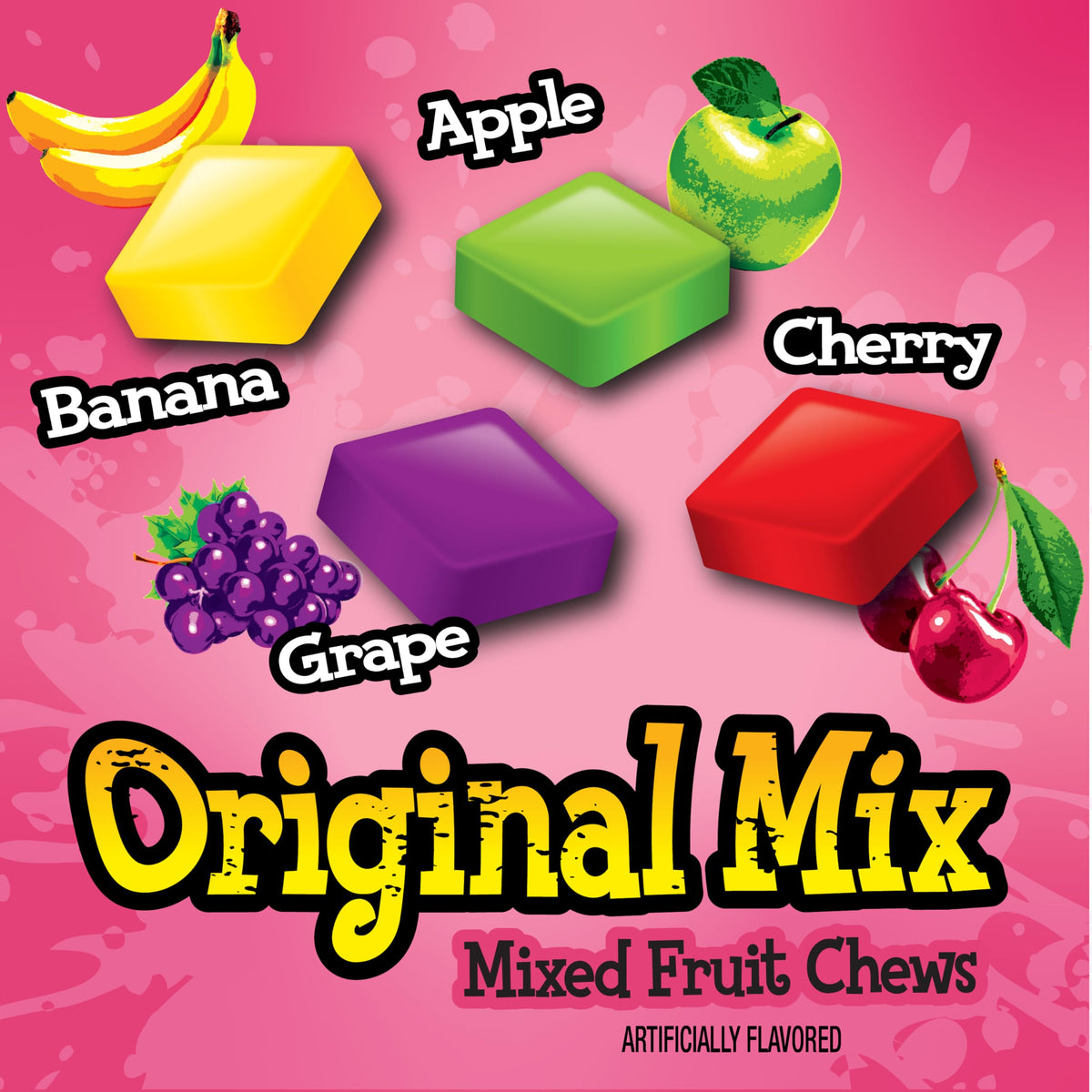 Now and Later Original Mix individually wrapped pieces ideal for on-the-go