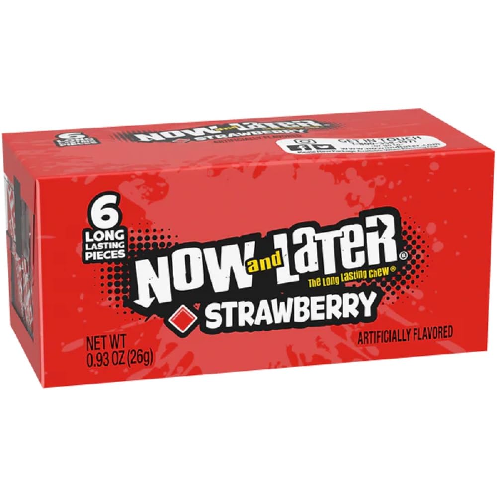 Now and Later wrapper demonstrates individual portion convenience for sharing