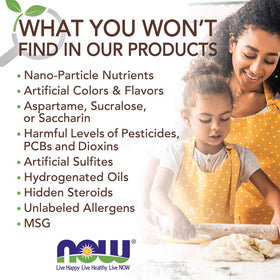 NOW Foods Monk Fruit Organic packaging shows non-GMO, vegan, gluten-free labeling.