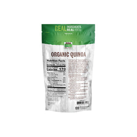 NOW Foods Organic Quinoa cooked in a fluffy, nutty bowl