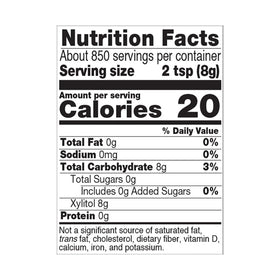 NOW Foods Xylitol non-GMO corn base supports keto-friendly options.