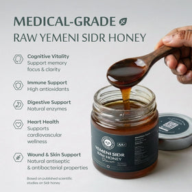 Now This Is Honey sidr honey bottle stand emphasizes display-ready packaging.