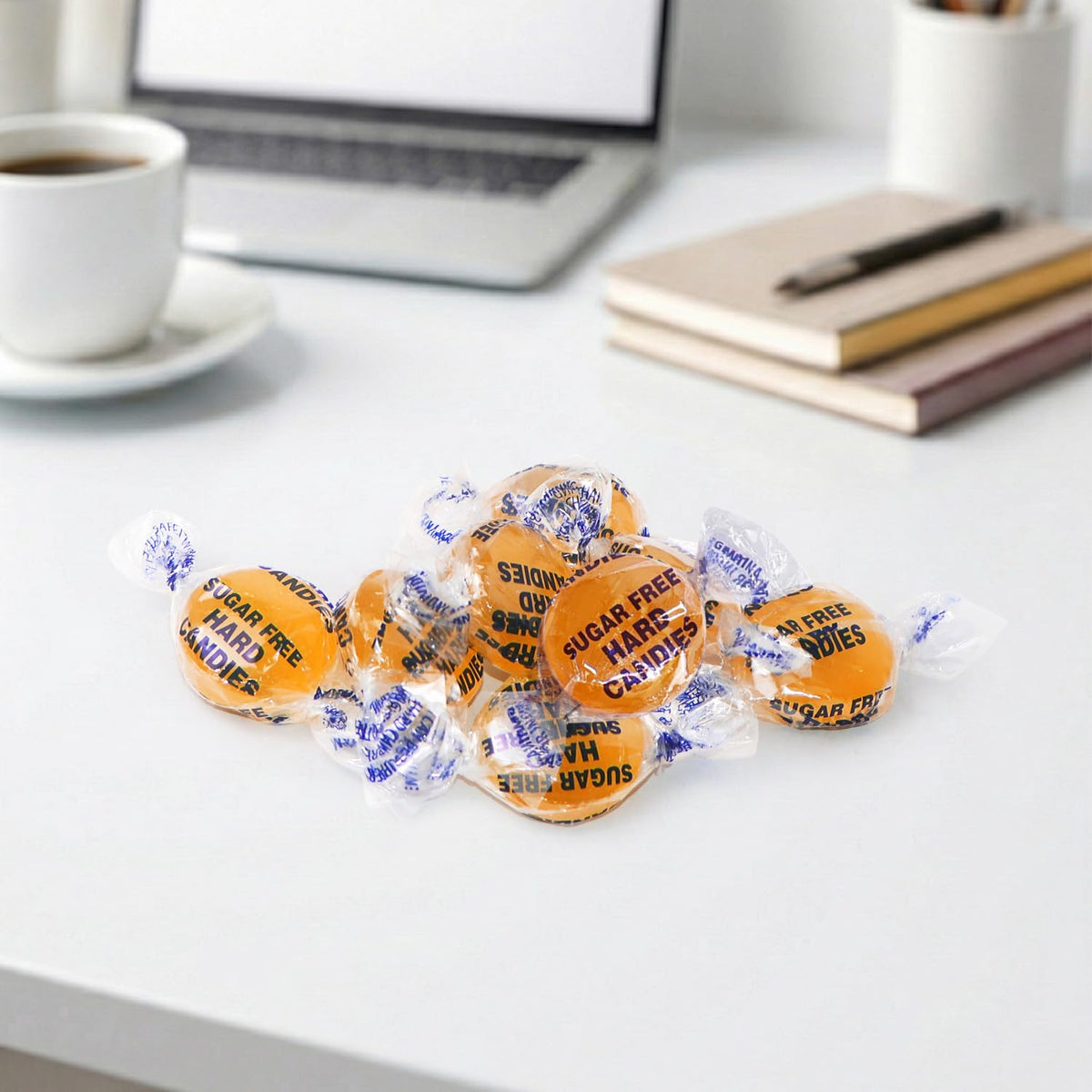 NOWDIET sugar free butterscotch hard candy gift-ready pack for holidays and events