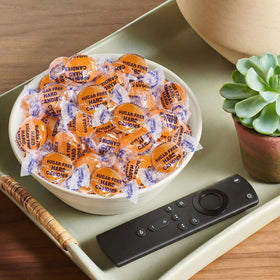 NOWDIET sugar free butterscotch hard candy individually wrapped for sharing and hygiene