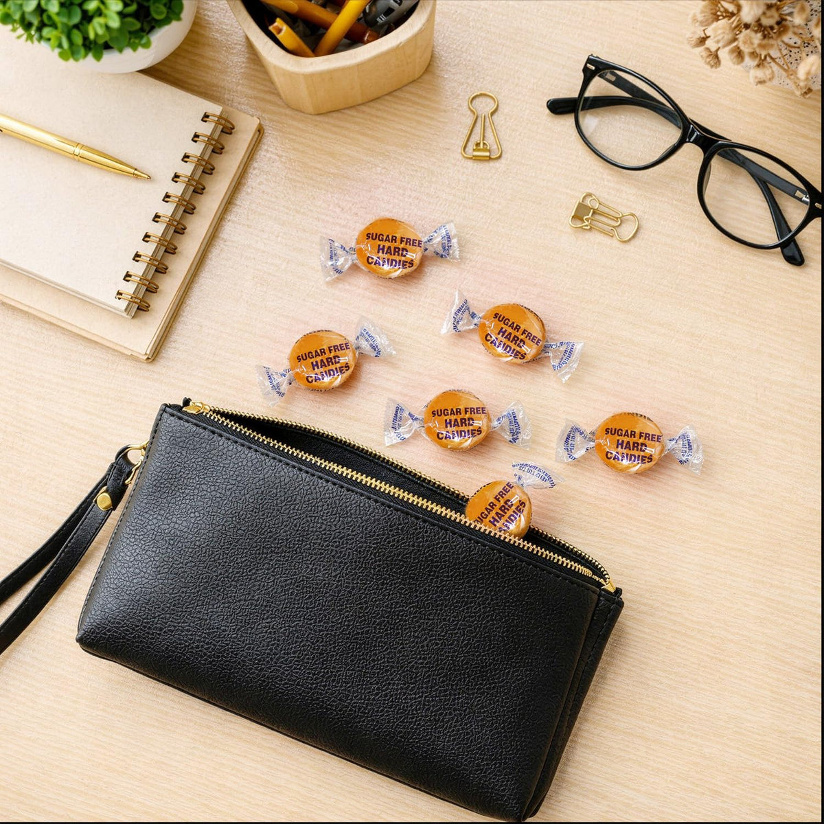 NOWDIET sugar free butterscotch hard candy keto-friendly and low-carb snack