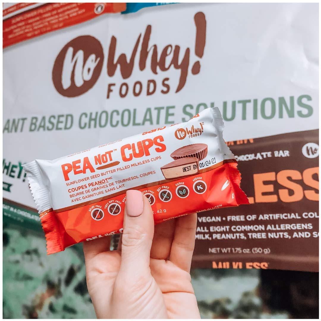 No Whey! Foods allergen-free ingredients list for clean snacking