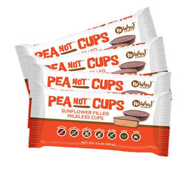 No Whey! Foods PeaNot Butter Cups 4 Pack, peanut-free snack for allergy-safe munching