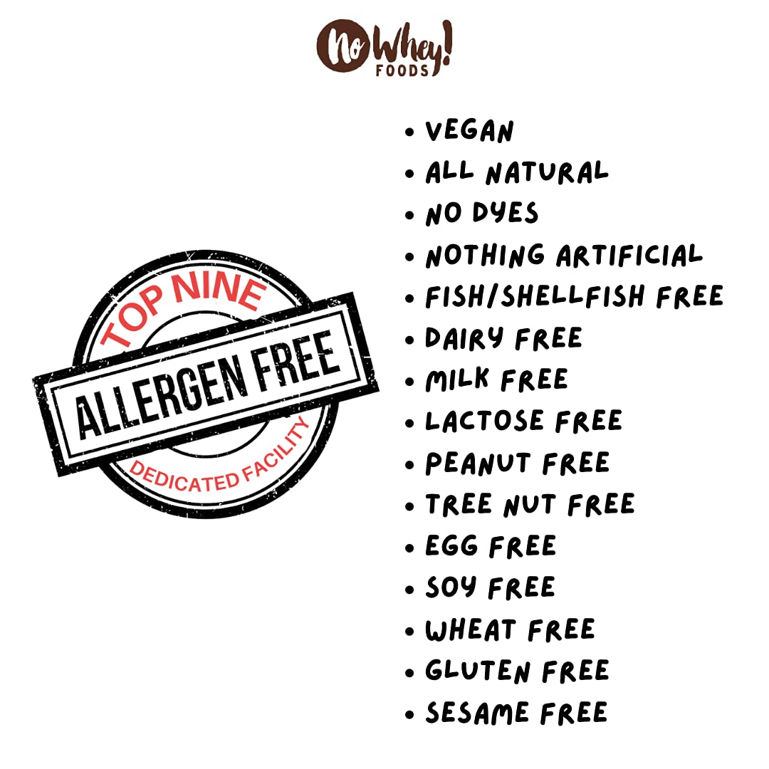 No Whey! Foods PeaNot Butter Cups vegan chocolate shell close-up