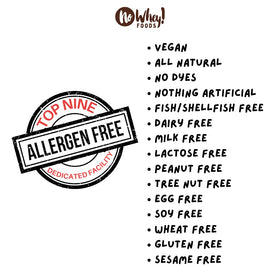 No Whey! Foods PeaNot Butter Cups vegan chocolate shell close-up