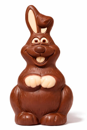 No Whey! Noah 3D milkless hollow bunny with Easter detailing for gifting.