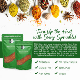NPG Authentic Sichuan chili flakes spice rack display offers ready-to-use seasoning.