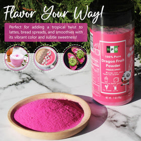 NPG dragon fruit powder fine powder dispense aids smooth blending
