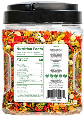 NPG dried vegetable mix with pre-cut vegetables ready to add to recipes