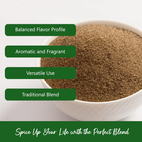 NPG five spice seasoning bottle ready to season meats and grains