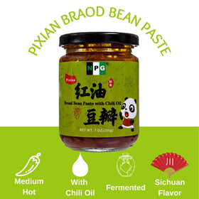 NPG paste closeup reveals glossy texture and hearty beans.