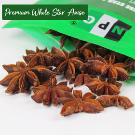 NPG sun-dried star anise pods delivering intense aroma