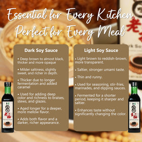 NPG pairing for sushi and sashimi with depth-enhancing soy sauce