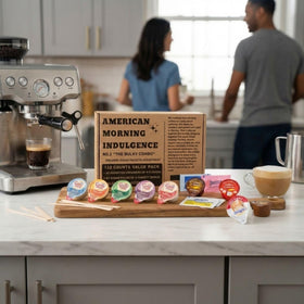 NSPARK shelf-stable creamer and sugar station ideal for desks and travel.