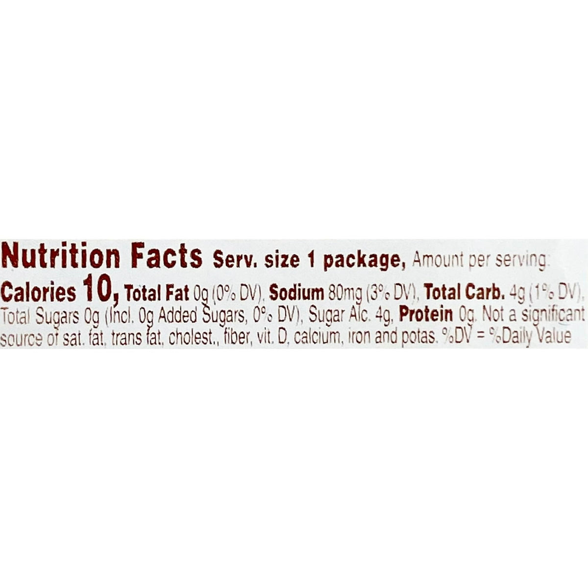NSRONE sugar-free syrup in rectangular cups ready for fast breakfast pouring.