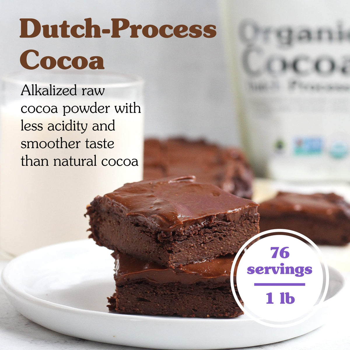 NuNaturals Fair Trade cocoa powder supports ethical sourcing