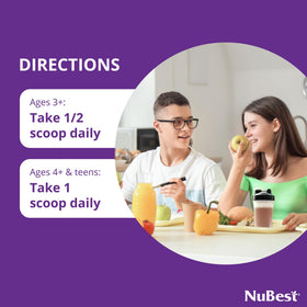 NuBest Tall Protein provides energy for active kids
