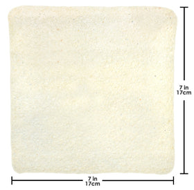 NUCO Coconut Wraps Original open-roll demonstrates pliable wraps ready for fillings.