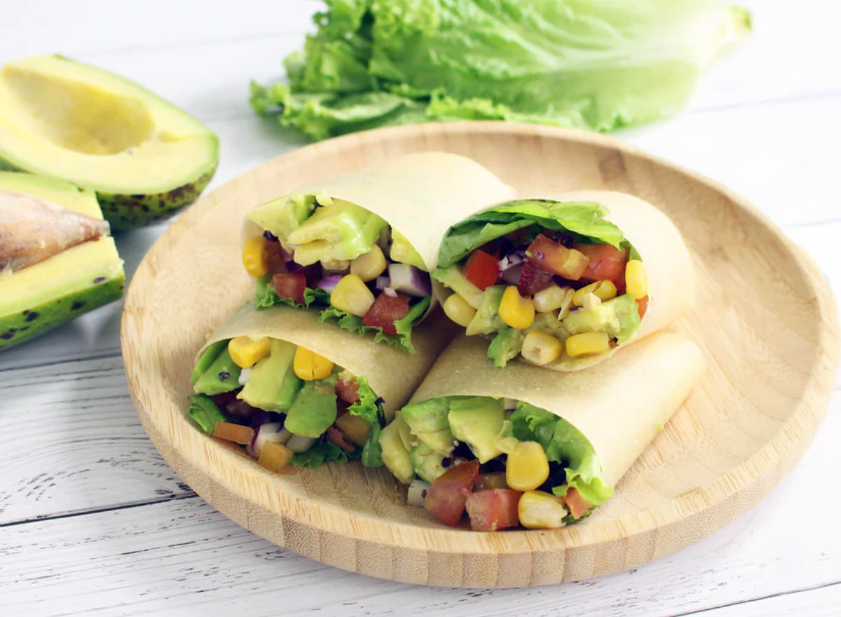 NUCO DUO rolled wraps ready for tacos and sandwiches.