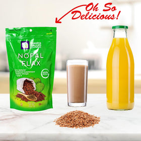 Nuestra NS Salud Nopal Flax Linaza Plus Original eco-friendly packaging