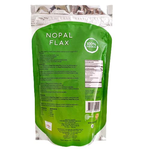 Nuestra NS Salud Nopal Flax Linaza Plus Original senna component noted for gentle relief potential
