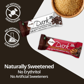 NuGo Dark Chocolate Mocha 12-bar pack for convenient protein.