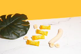Numa Banana Taffy gift-pack image suggests a charming present for snack lovers.