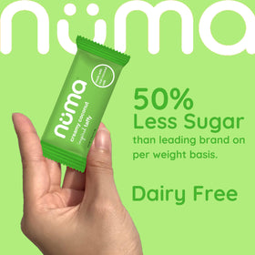 Numa coconut taffy packaging with brand label
