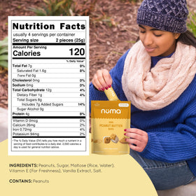 Numa Foods gluten-free peanut butter bars collection, all-natural ingredients