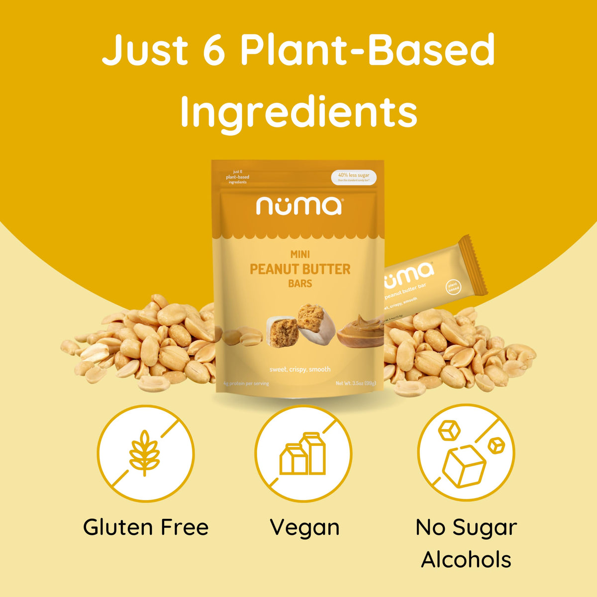 Numa Foods low-sugar gluten-free snacks highlight natural ingredients