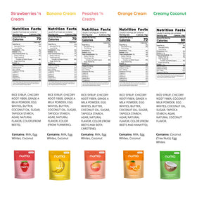 Numa Individually wrapped chews for easy sharing and portions.
