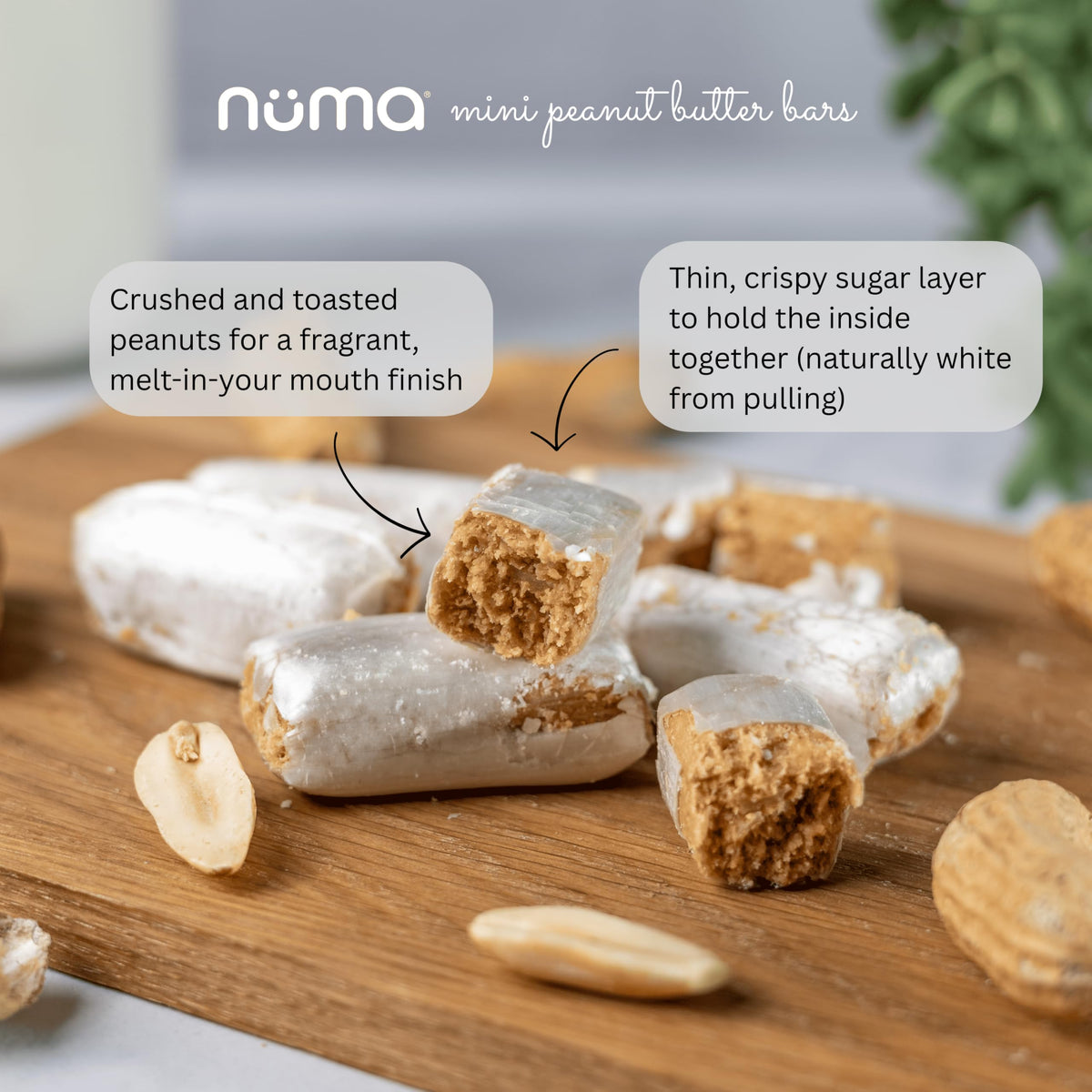 Numa mini peanut butter bars gift-pack: perfect present for snack lovers.