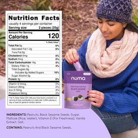 Vegan, gluten-free, low sugar profile for mindful snacking.