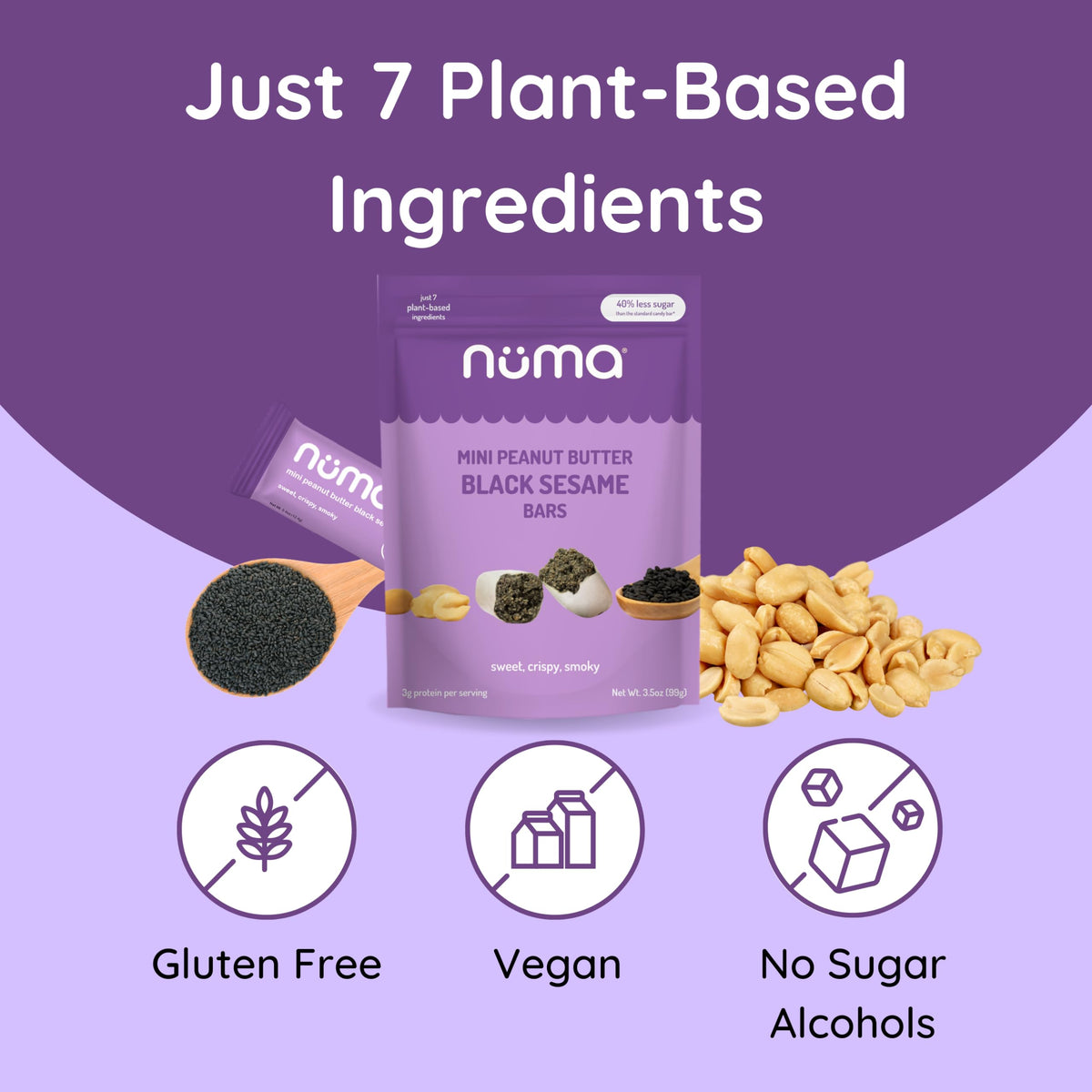 Individually wrapped for travel, office, or gym snacking.