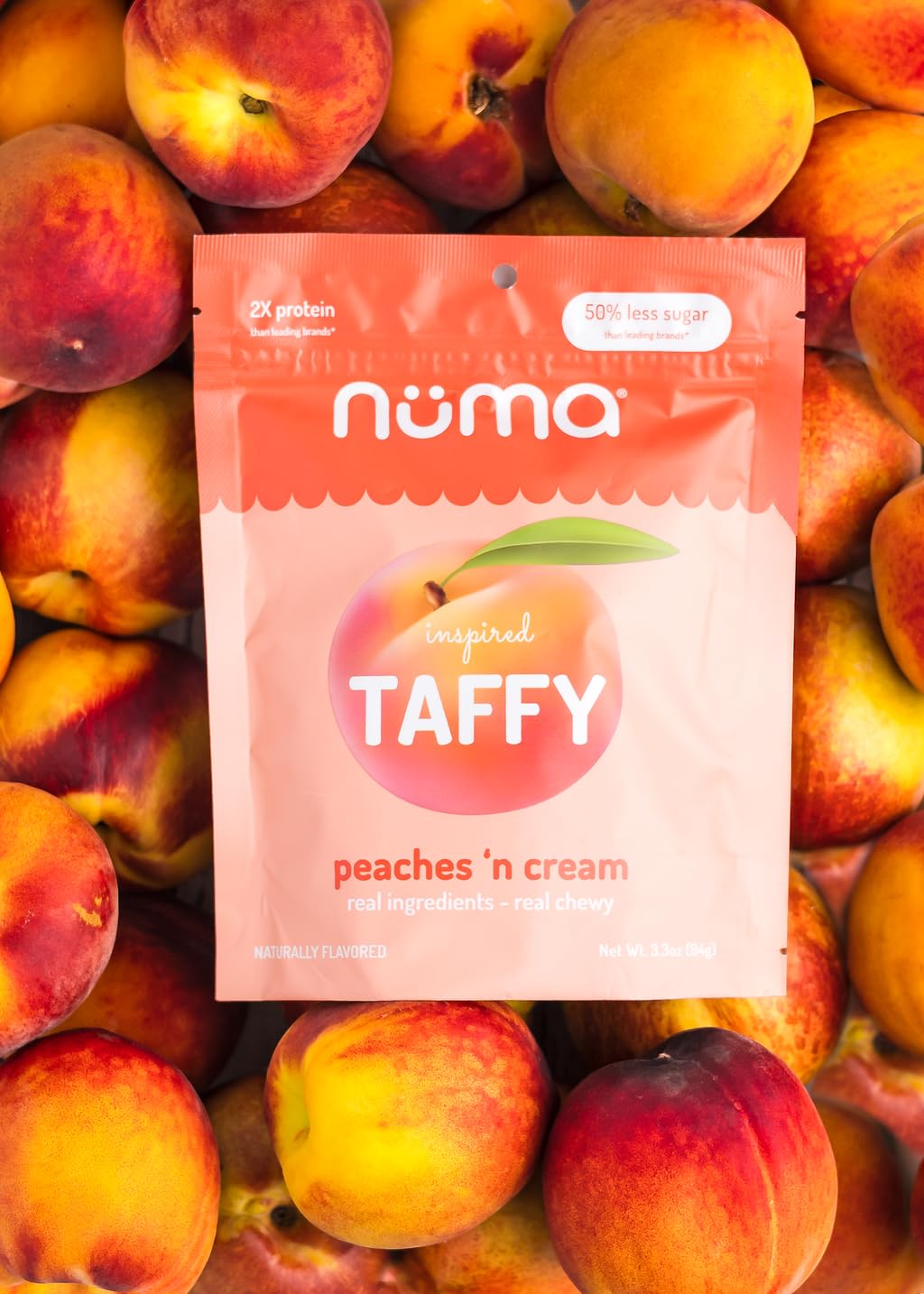 Numa on-the-go single-candy pack supports quick moments.